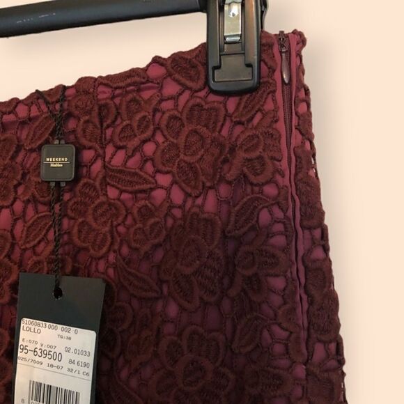 đ
șNWTâMax MaraâWeekendâLolloâLaceâSkirt - Picture 5 of 10